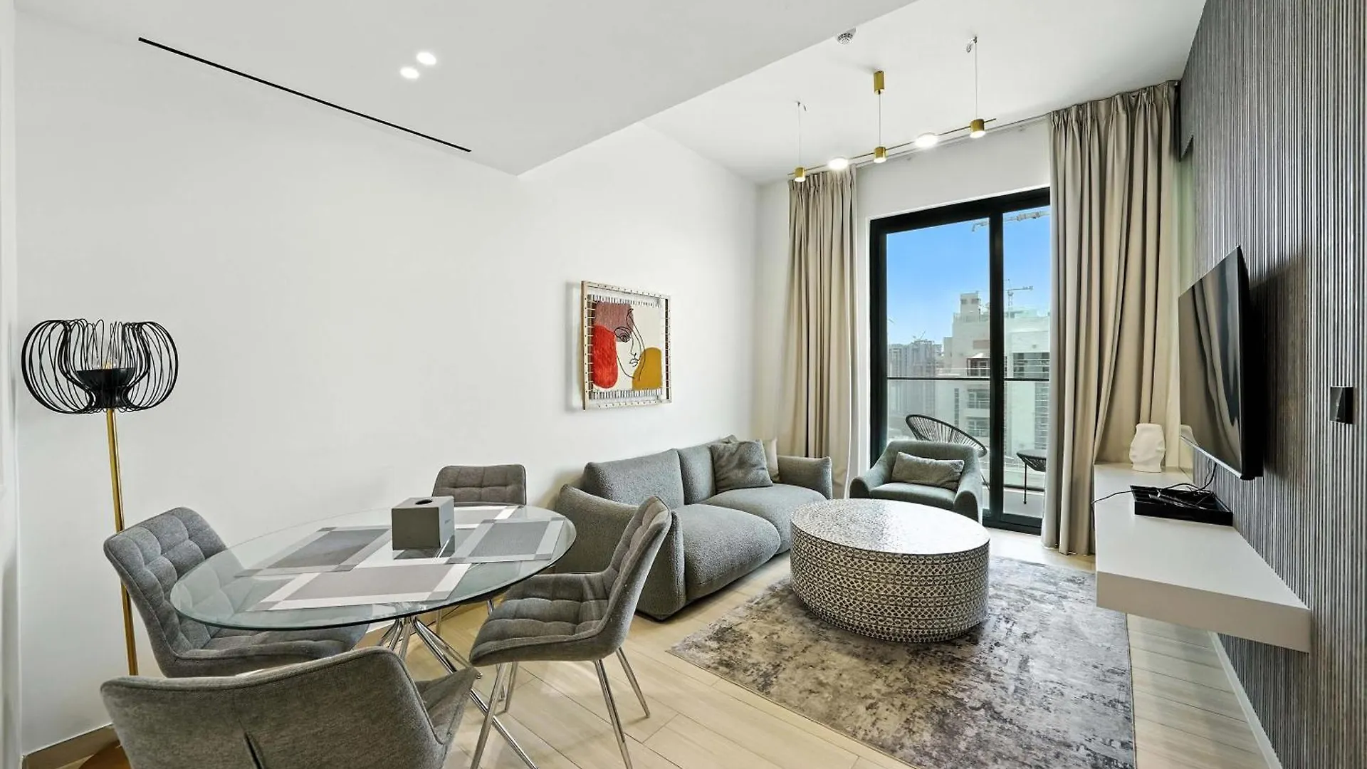 Designer 1Br Retreat In Jvc With A Spacious Balcony And Premium Interiors Dubai